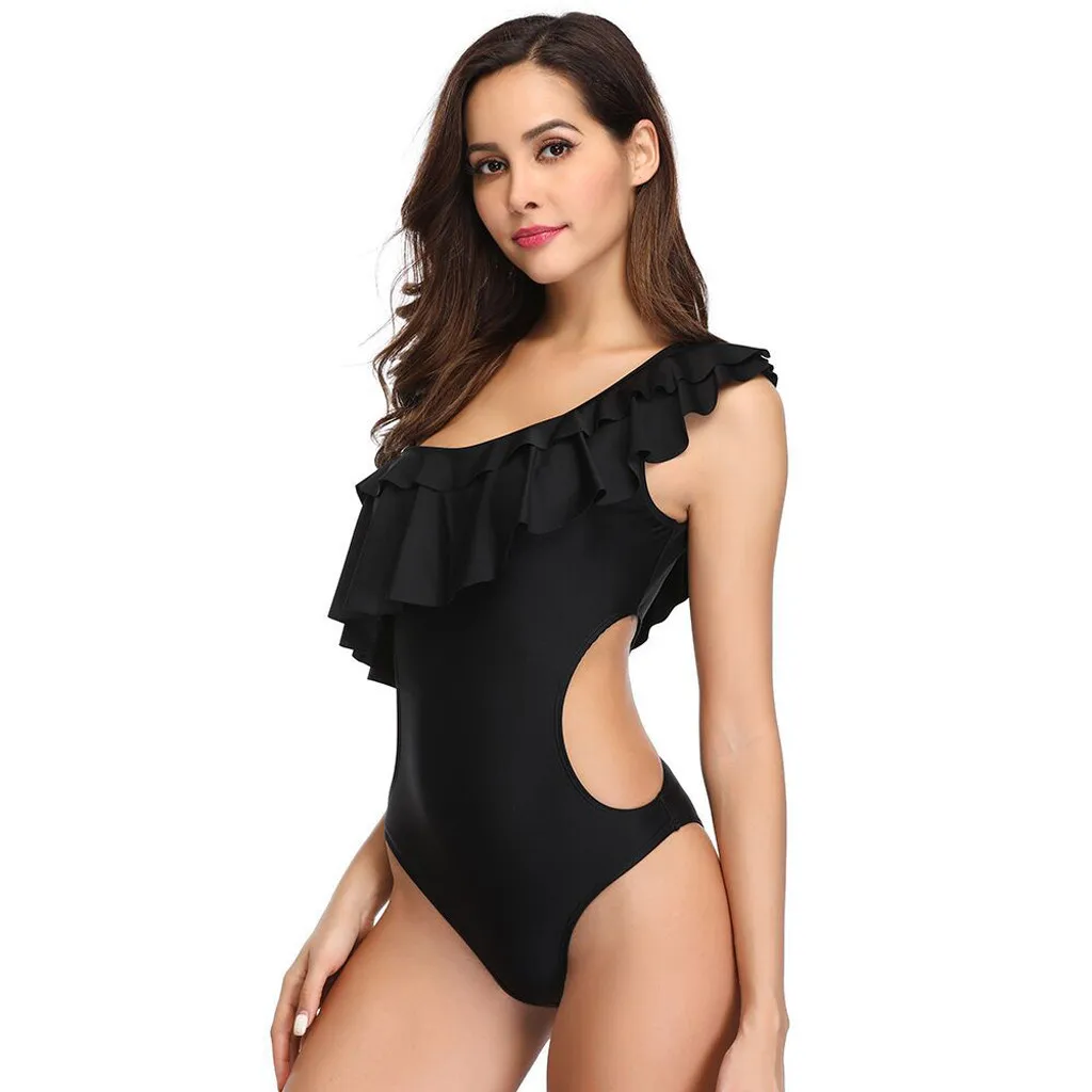 

Women Swimsuit Sports Full Body Swimming Swimwear Diving Suit One-Piece Swimsuit Push Up Bikini Bathing Beachwear Swimwear 5.13