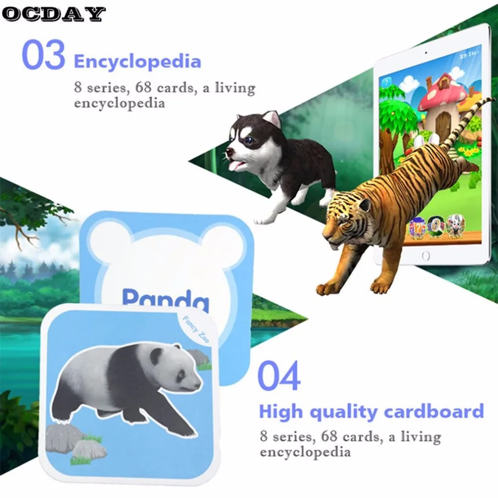 3D Card AR Book Preschool Vocal Charts Voice Sounding Board Grasping Kids Intelligence Development Learning Literacy Cards 3D Card AR Book Preschool Vocal Charts Voice Sounding Board Grasping Kids Intelligence Development Learning Literacy Cards