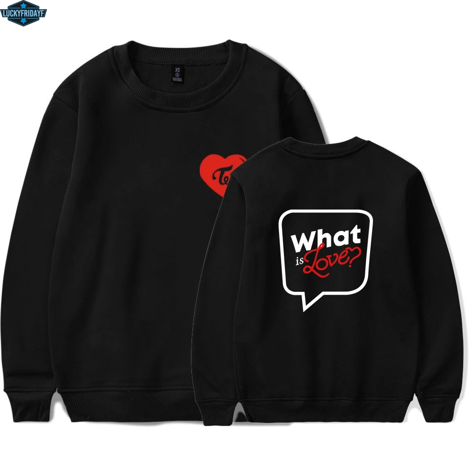 Twice Sweatshirts Men Casual Crewneck Kpop Hoodie Harajuku Pullover Sweatshirt Fashion Female Cool Plus Size Tops | Мужская одежда
