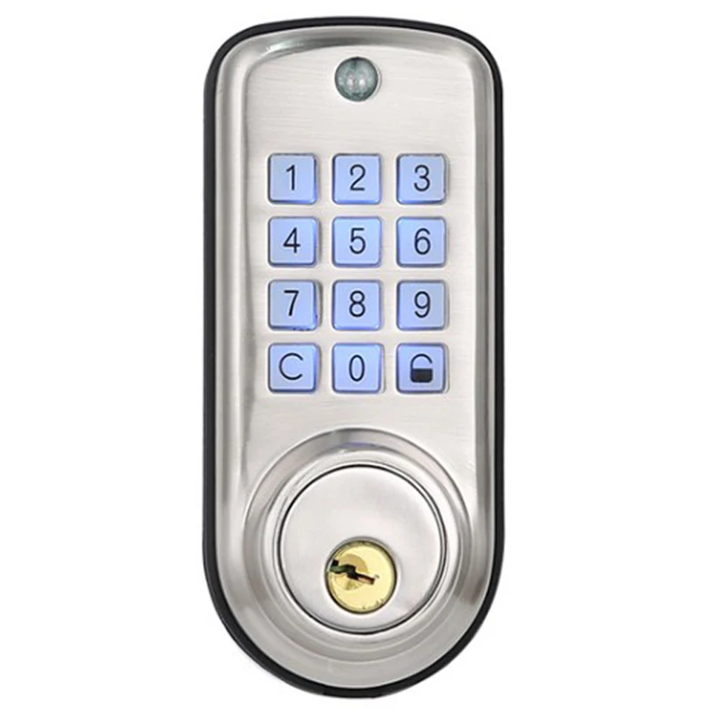 

NEW Cheap Smart Home Digital Door Lock, Waterproof Intelligent Keyless Password Pin Code Door Lock Electronic Deadbolt Lock