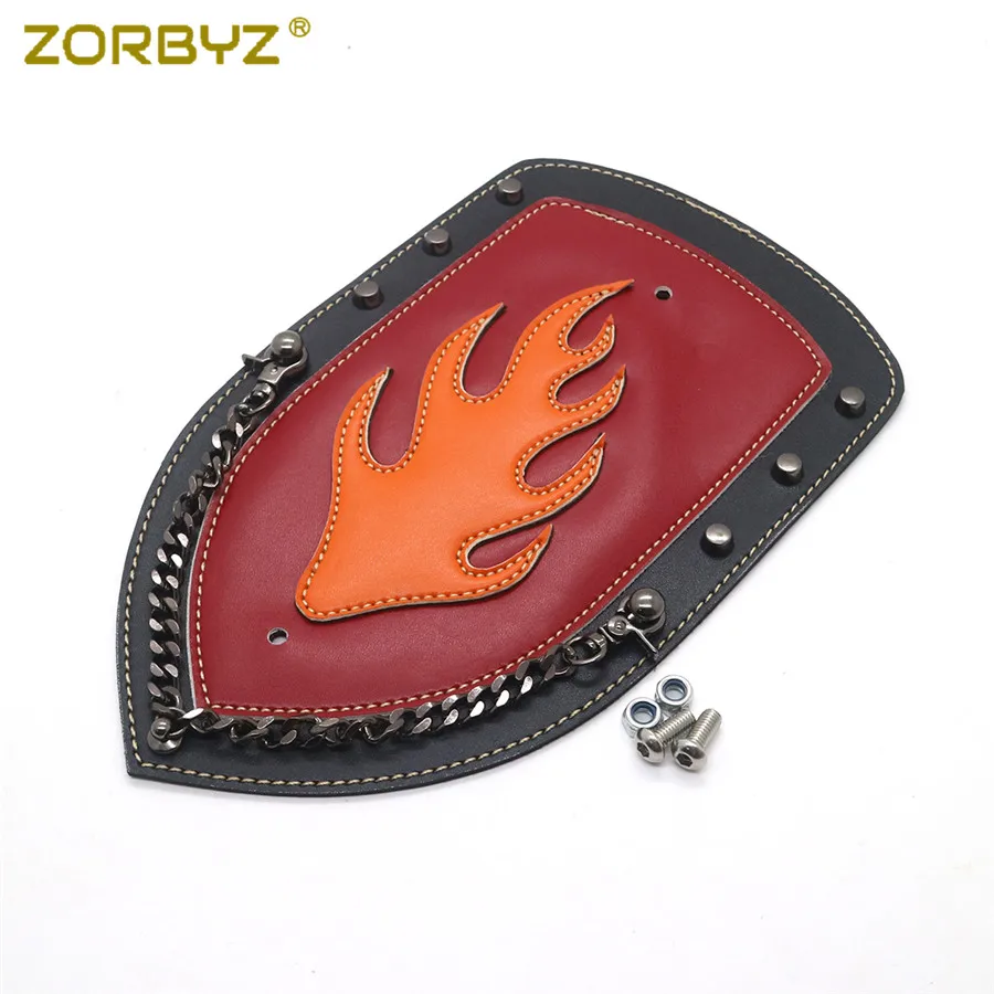 ZORBYZ Мотоцикл Пламя искусственная кожа простое заднее крыло для Harley Sportster XL Solo Seat на 2004