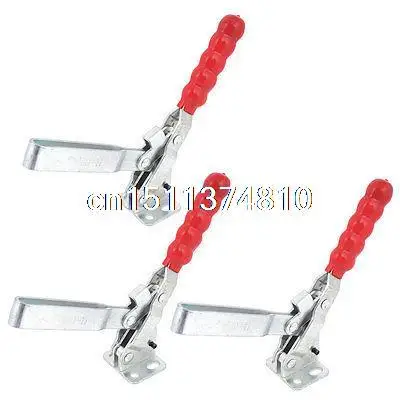 

3 PCS 13002-B Flanged Base 250Kg Holding Capacity Vertical Toggle Clamp