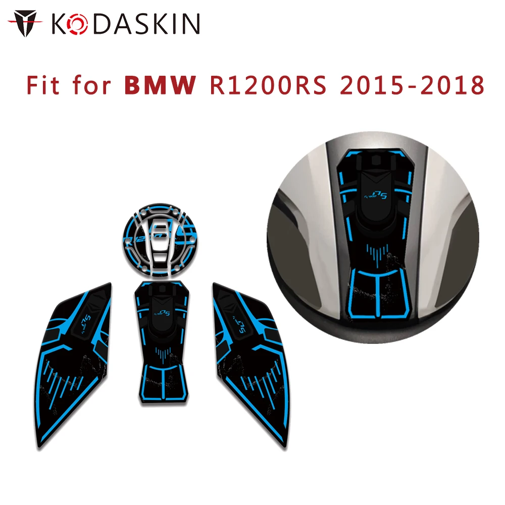 

KODASKIN Motorcycle Fuel Tank Cap Sticker Protective Side Sticker KTM Modified Fuel Tank Sticker for BMW R1200RS 2015-2018
