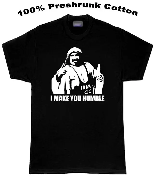 Gildan Iron Sheik Wrestling Iran Funny T Shirtin TShirts from Men's