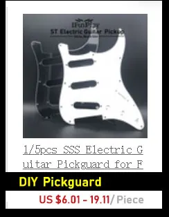 SSH загруженный Prewired электрогитара Pickguard набор звукоснимателей 4Ply Alnico 5 звукоснимателей для FD гитара стиля ST Черный