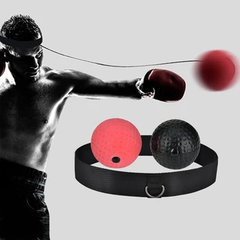 

Fighting Ball Boxing Equipment with Head Band for Reflex Speed Training Boxing Punch Muay Thai Exercise