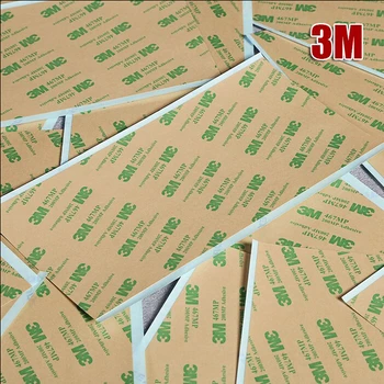 

[4Y4A] 5pcs 3M Double Sided Black Slim Strong Pad Mounting Rectangle Adhesive DIY photo frame shape paste