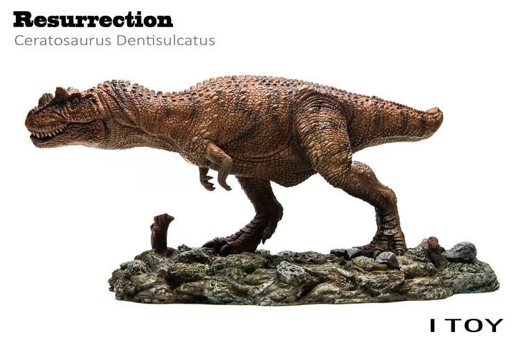 ITOY 1:35 Resurrection Ceratosaurus Dentisulcatus/Велоцираптор Antirrhopus Коллекция игрушек модель Коллекционные Фигурки Динозавров