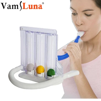 

Deep Lung Breathing Exerciser Respirometer Breath Exercise Spirometer System