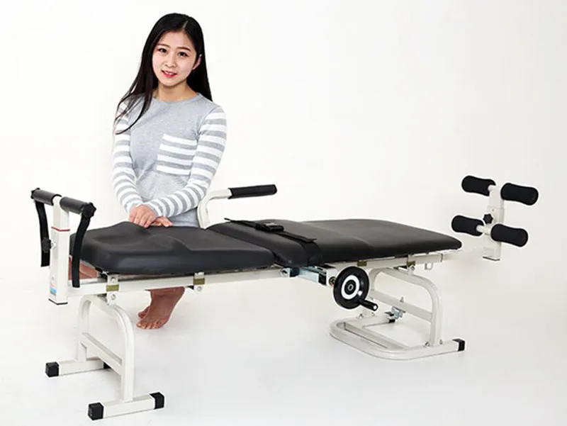  New Therapy Massage Bed Table cervical and lumbar traction bed body stretching device Cervical lumb