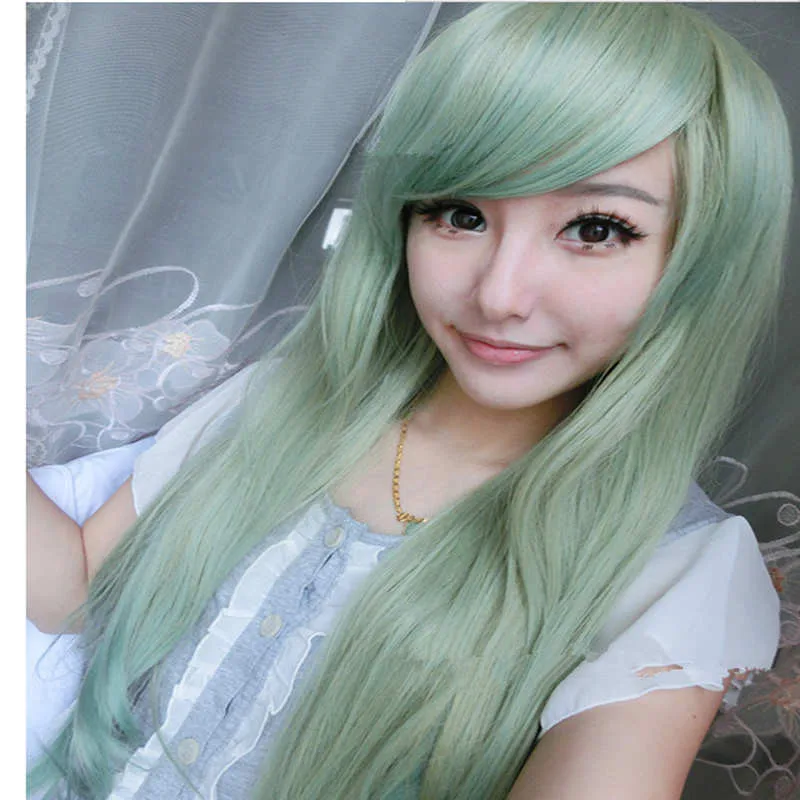 Mint Green Hair