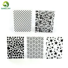 DIY 5 блоки из серии "Звездные войны", детские текстура набор постельных принадлежностей «сердечко», с цветочным рисунком текстура коврик украшения Sugar Craft для печенья помадок пирожных пресс-форм выпечка кекса инструмент