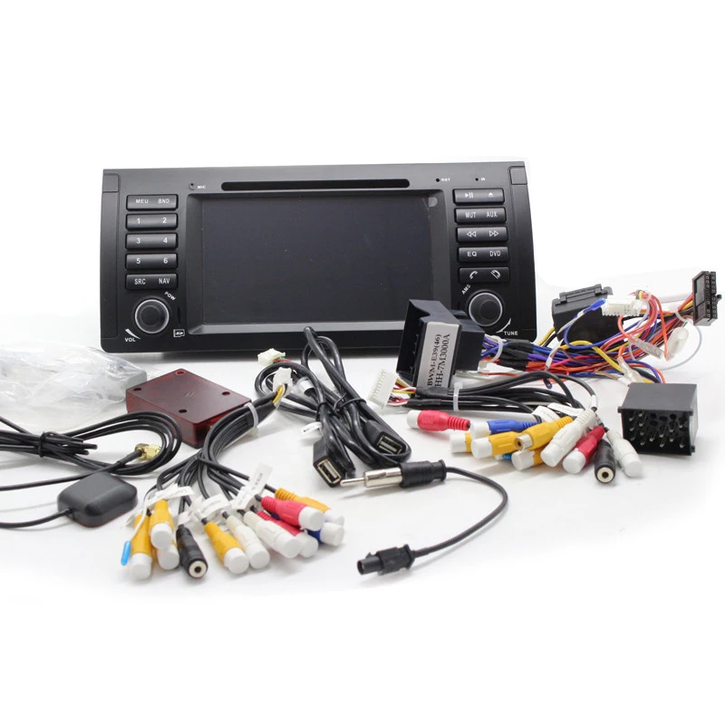 Clearance Android 7.1 1024*600 Quad Core Car DVD Player GPS Radio for BMW E53 E39 X5 with Wifi 3G 4G Bluetooth RDS USB SD DAB TPMS Can Bus 4