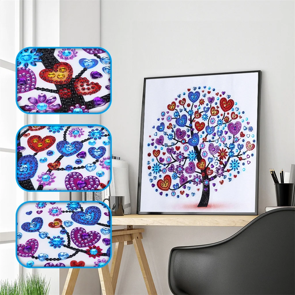 

Diamond Embroidery Winter Flower Tree Special Shape Diamond Painting Embroidery Rhinestone 5D Diamond DIY Crystal Painting