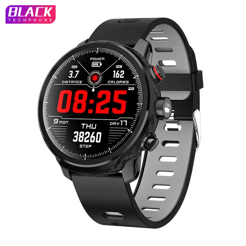 

L5 Battery Waterproof Smart Bracelet For Android IOS Full-screen Touch LED Lighting Sleep Tracker Smart Fitness Bracelet IP68