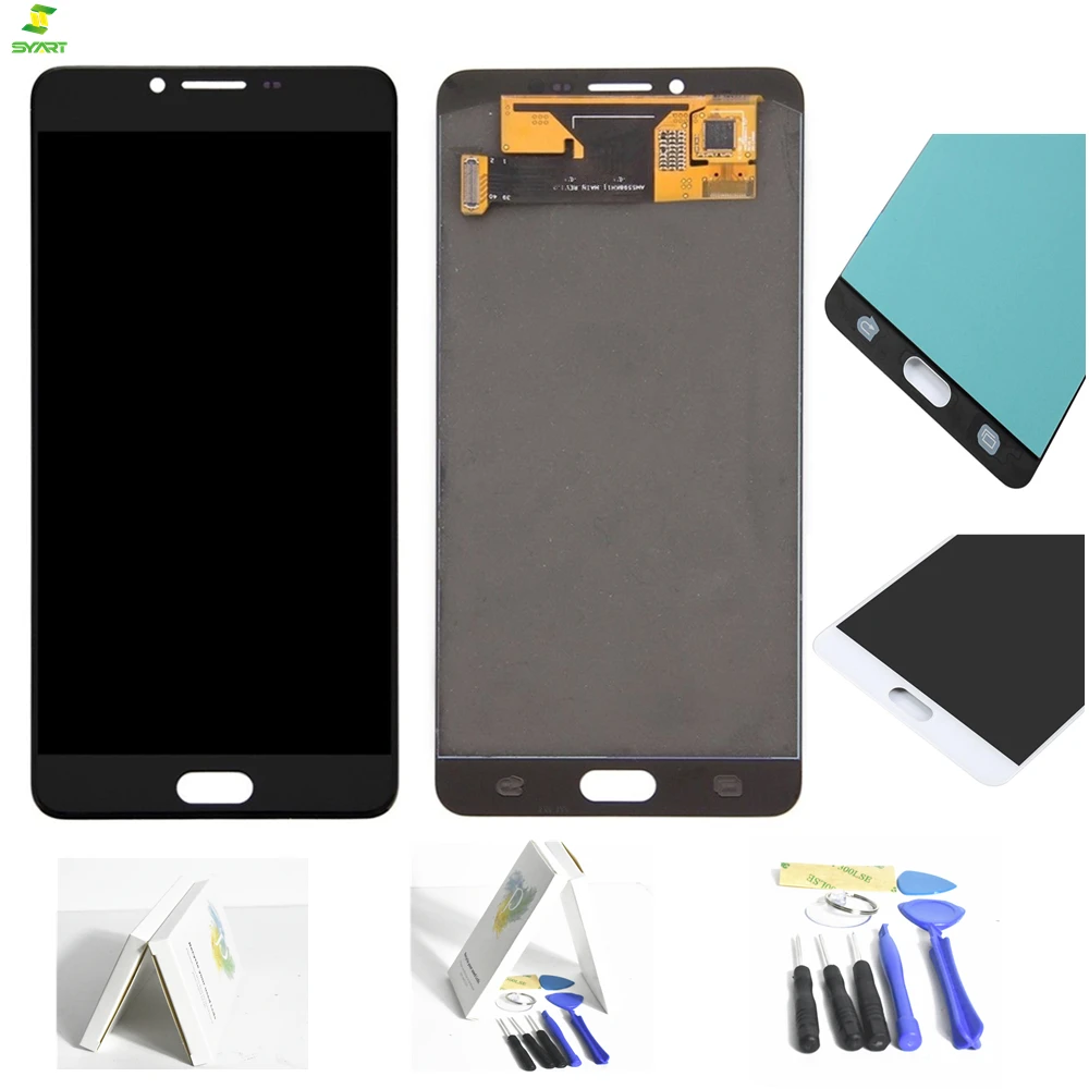 

C9 Pro NEW 6.0" LCD Display Replacement Parts for SAMSUNG Galaxy C9 Pro LCDs C9000 C9 Lcd Touch Screen Digitizer Complete AAA