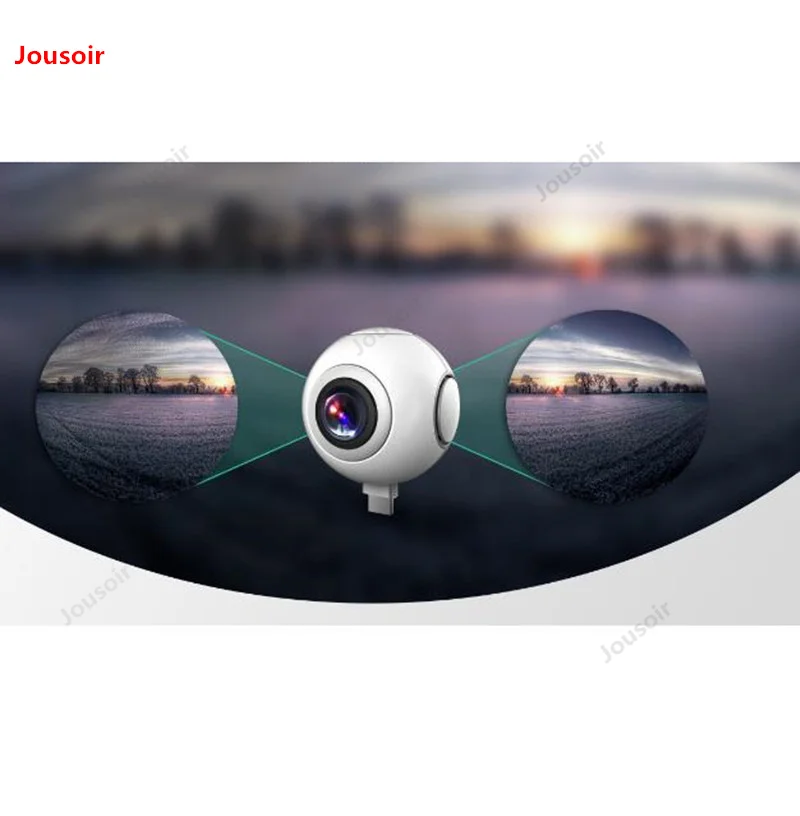 Панорамная камера 720 ° VR mobile partner share online lens hd 3D live motion camera градусов широкоугольный