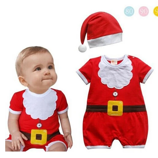 

Christmas gift baby rompers Santa Claus children infant clothing romper boys girls rompers kids newborn clothes