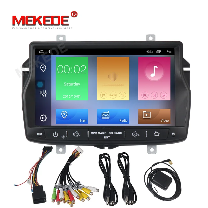 Flash Deal Russian menu!android 9.1 8cores car radio cassette player for Lada Vesta support GPS navigation WiFi Bluetooth TV SWC canbus 1