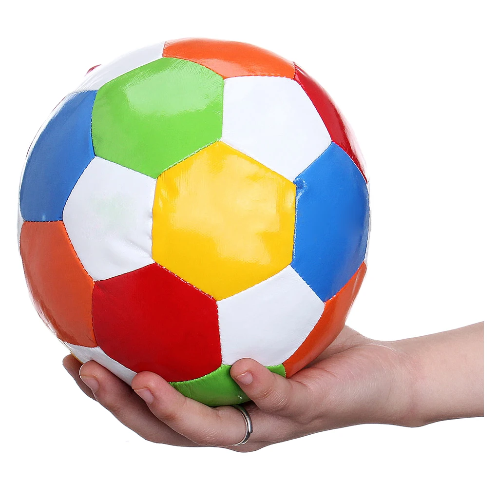 1 шт. 14,4 см мягкие для использования в помещении поливинилхлоридный поверхности футбол играть в мяч игрушка
