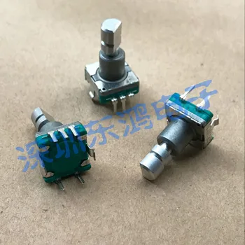 

5pcs ALPS Alps type EC11 encoder with switch 30, positioning 15 pulse shaft length 16MM