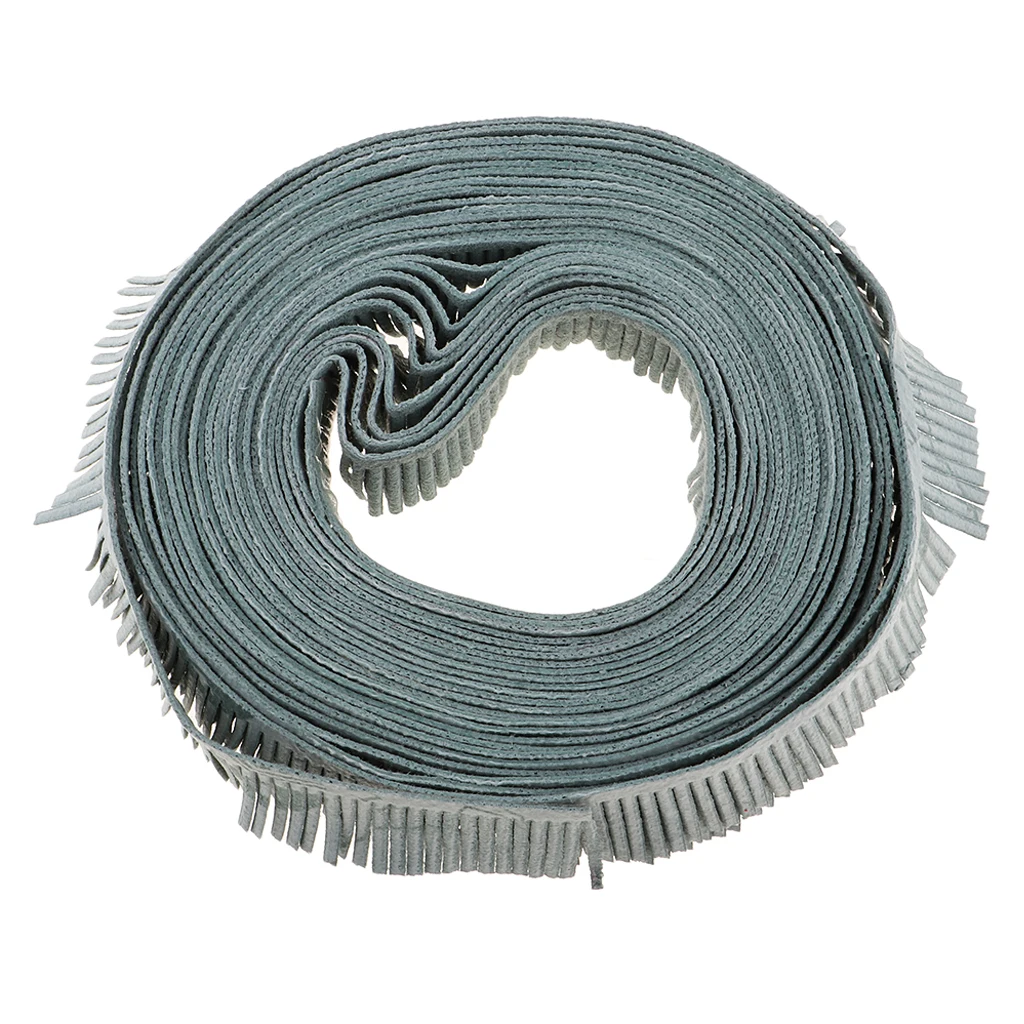 

1.5cm Wide Tassel Fringe Trim Lace Ribbon 5m for Sewing Crafts Apparel Design Upholstery Couture and Most Decoration Projects
