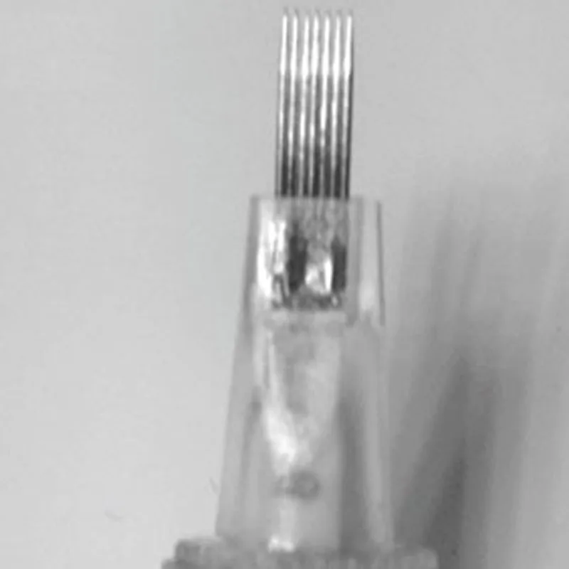 10 шт. электрическая Дерма Ручка иглы штык 9 12 36 42 pin MYM картридж для авто Дерма ручка Dr. ручка игла винтовой наконечник - Габаритные размеры: L