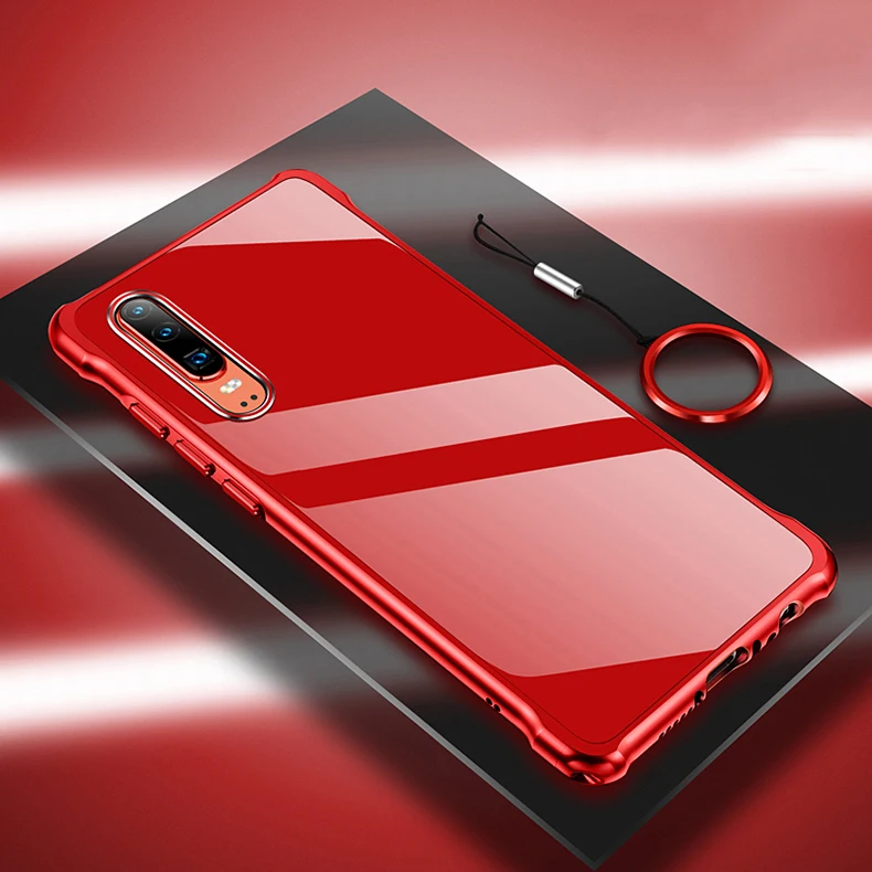 Для huawei P30 Pro чехол Роскошный тонкий металлический каркас жесткий пластиковый, прочный защитный чехол для телефона P30 задняя крышка