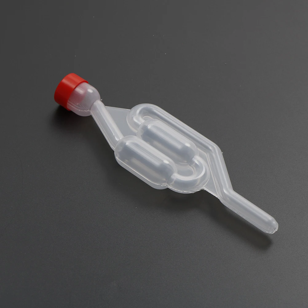 

High quality Exhaust One-way Home Brew Wine Fermentation Airlock Air Lock Check Valve Water Sealed Valves Plastic Air Lock