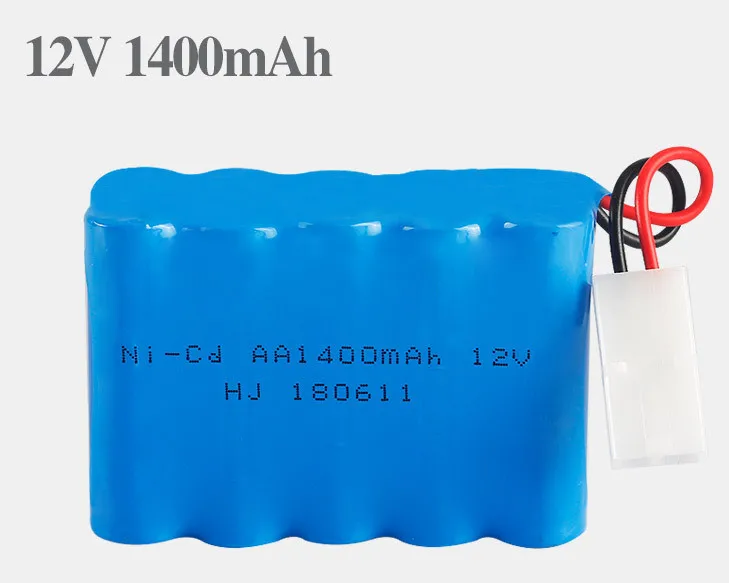 Аккумуляторная батарея ni cd AA 10 шт. 12 В 1400 мАч|Перезаряжаемые батареи| |
