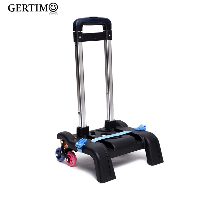 

Aluminum Alloy Pull Rod Bracket Roll Cart Trolley School Bags Easy Climb Stairs,mochila Infantil Rodinha Mochilas Reduce Load