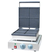 110 V 220 V антипригарная электрическая вафельница многофункциональная Коммерческая площадь для булочек, вафель машина для выпечки EU/AU/UK/US Plug