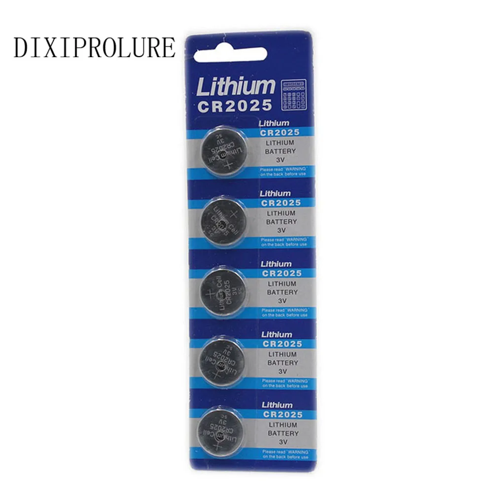 

10PCS/LOT CR2025 2025 Button lithium battery for remote control