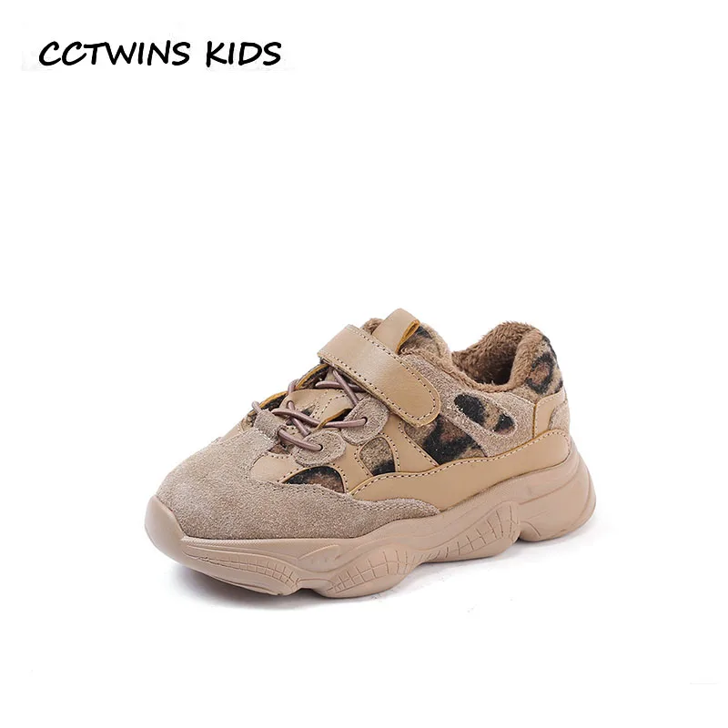 

CCTWINS KIDS 2018 Winter Girl Fashion Sport Sneaker Children Pu Leather Casual Trainer Baby Boy Brand Warm Shoe FS2485