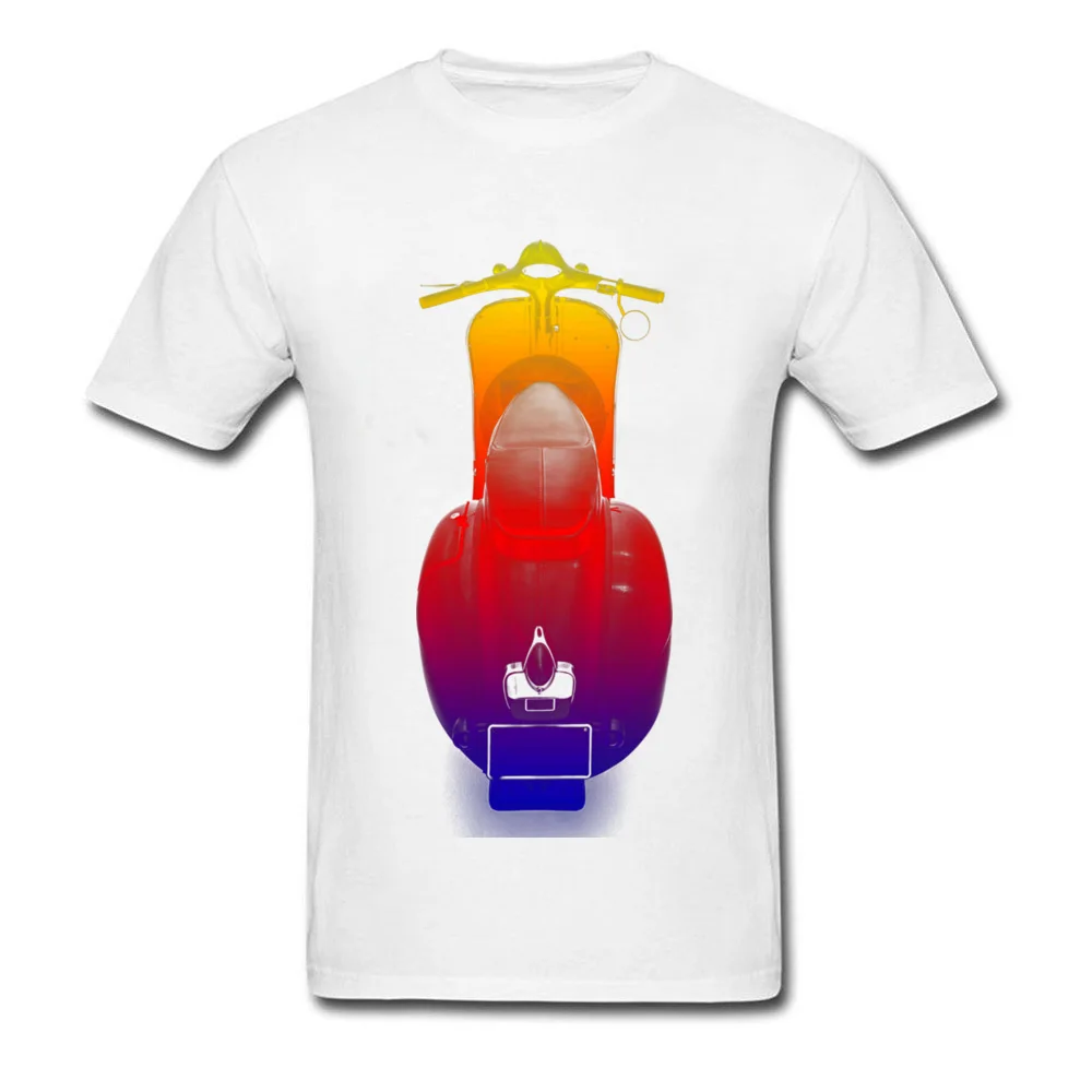 my retro motorbike Funny NEW YEAR DAY Pure Cotton O-Neck Boy Tops Shirts Design Clothing Shirt Coupons Short Sleeve T-shirts my retro motorbike white