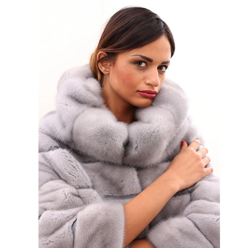 Automne Pleine 2019 Import Capuchon Avec Manteau Mode Mince Femmes Artisanat Nouvelle Sapphire Hiver Arrivée Pour Vison Chaud De Manuel Peau Veste Fourrure Importer Réel v6vwcBqr