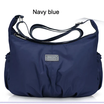Женская сумка-мессенджер, вместительная нейлоновая сумка, сумки через плечо для женщин, дизайнерская сумка через плечо, сумка через плечо, Основная сумка L200 - Цвет: Dark blue