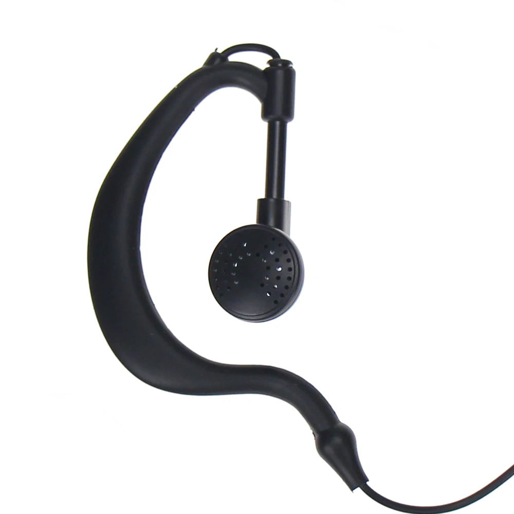 2 Pin G-shape наушник гарнитура PTT Микрофон для MIDLAND Walkie Talkie G6/G7/G8/G9 GXT550 GXT650 LXT80 LXT110 LXT112 радио