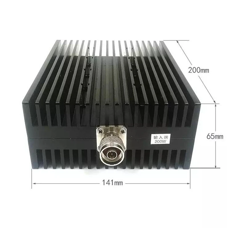 conector 200 w n, carga da terminação do rf, c.c. 0 a 3 ghz, 50ohm