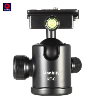 

Manbily KF-0 Camera Tripod Ball Head Aluminum Alloy Ballhead Panoramic Head Sliding Rail Head with 2 Built-in Spirit Levels
