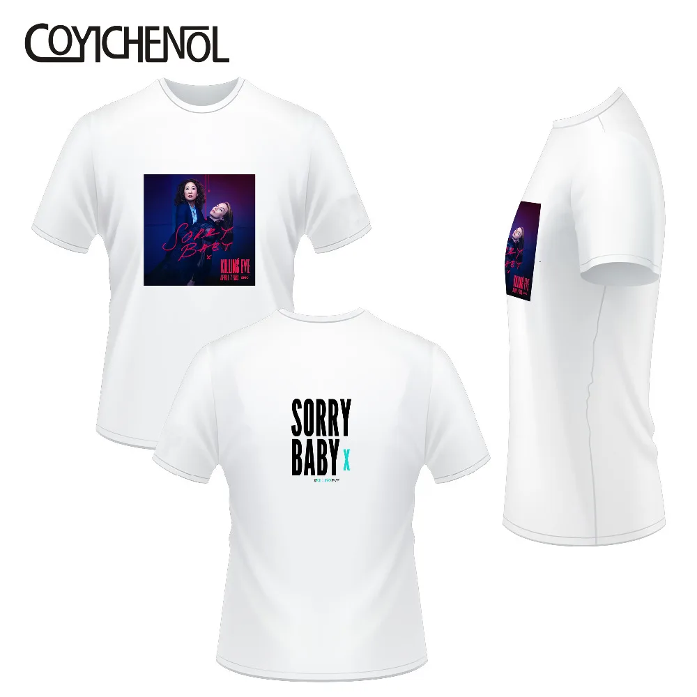 Killing eve customize tshirt women print solid color short sleeve top Modal summer tee regular cusual tshirt homme COYICHENOL Killing eve customize tshirt women print solid color short sleeve top Modal summer tee regular cusual tshirt homme COYICHENOL