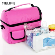 MELIFE новая спортивная сумка термоизолированная водонепроницаемая сумка на плечо для пикника охладитель для ланча портативные спортивные коробки для хранения Tote