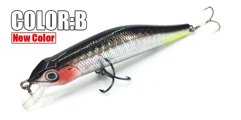 5pcs/.lot. 80mm/8.5g Color send randomly!  A+ fishing lures minnow,quality professional minnow bearking hot crankabits