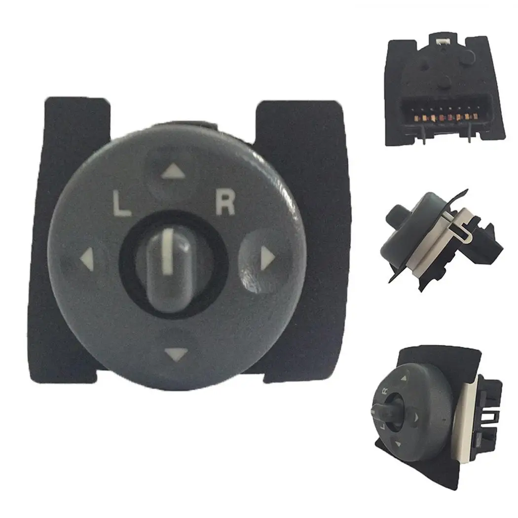 

Car Rear View Mirror Control Switch Push Pull Black Button 15009690 For Driver Side) Door Panel Chevrolet