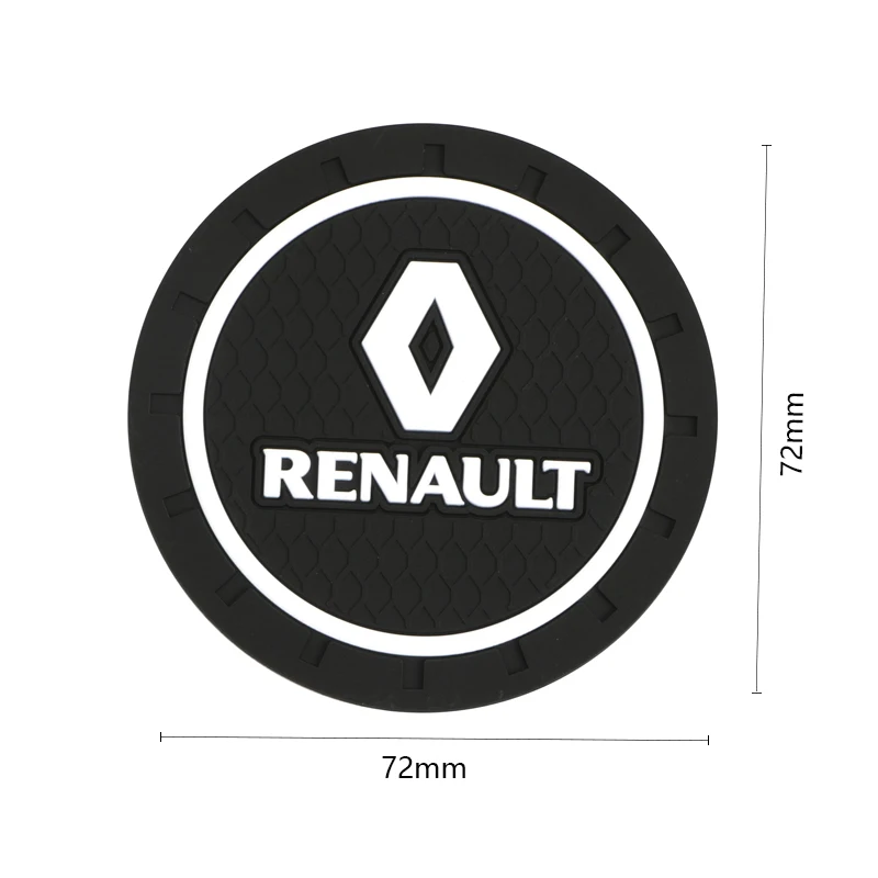 1 шт. автомобильный-Стайлинг ПВХ нескользящий коврик чехол для Renault Duster Captur Megane Logan Clio Fluence, Scenic Laguna автомобильные аксессуары