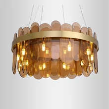 Современная роскошная хрустальная люстра, креативный дизайн, лампа для гостиной, столовой, светодиодный, декоративные светильники
