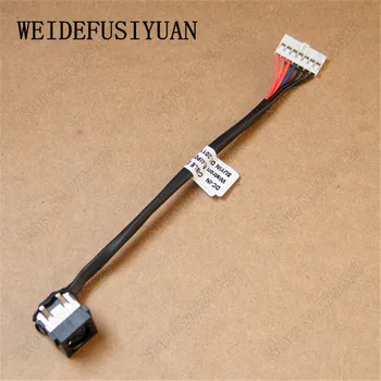 

5pcs/lot DC Power Jack Harness Plug in Cable For Dell Inspiron 15R N5050 N5040 M5040 V1550 V1540 DC Power Cable 50.4IP05.101