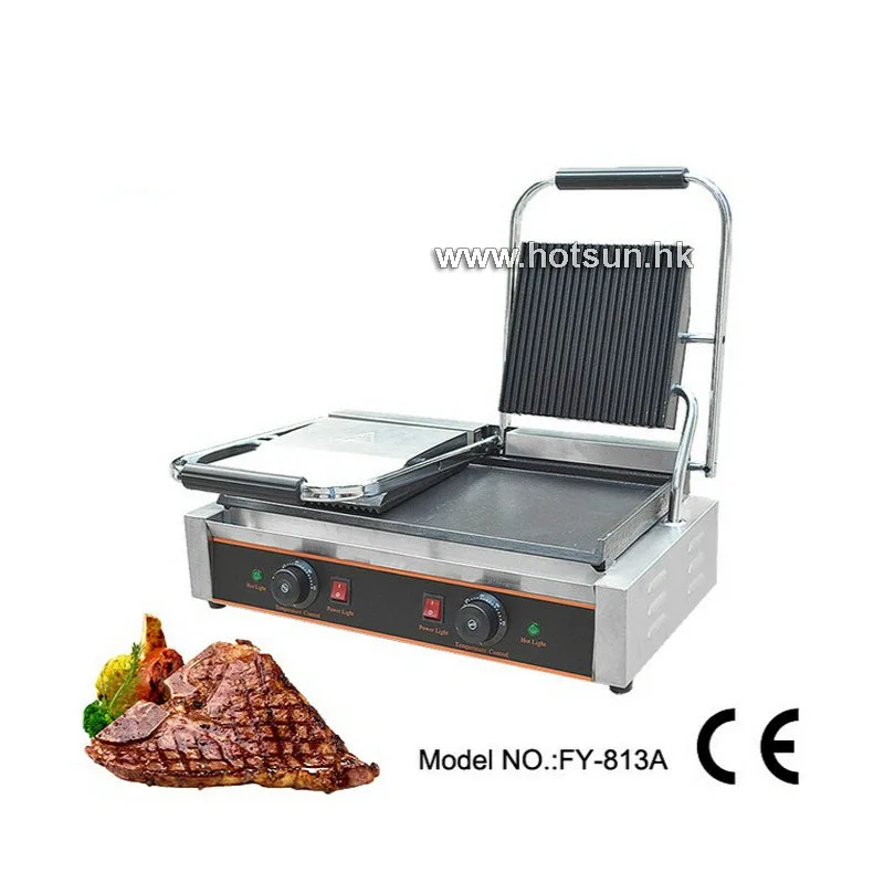 Commercial Electric 220v Countertop Flat Top Teppanyaki Induction