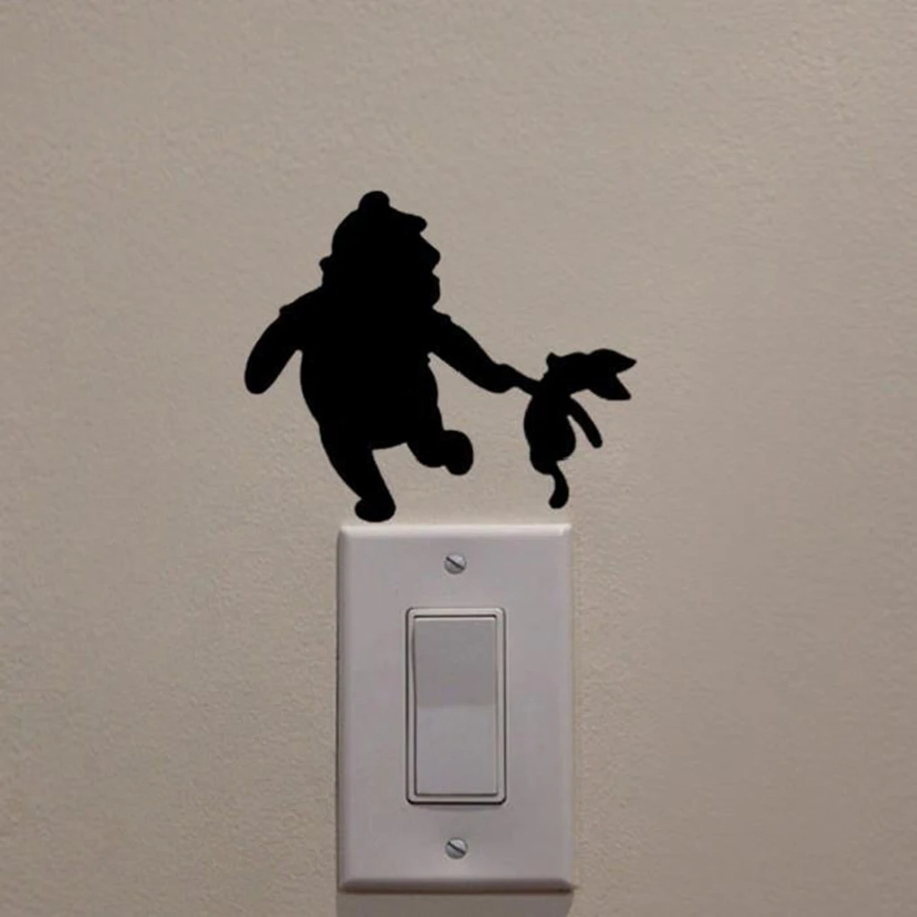 

Refinement Customized Personalized Wall Stickers Cartoon Creative Removable Black Decorative Wall Stickers For Home High quality