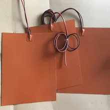 Нагревательный элемент силиконовый stampante 3d letto riscaldato 400x400 мм 24 В 350 Вт Электрический нагреватель palater промышленный нагреватель/Подогрев тепла